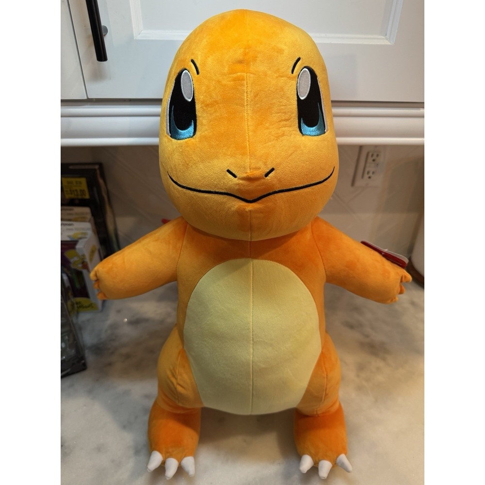 NEW Pokemon 24" Charmander Plush Stuffed Animal Toy Officially Licensed Jazwares